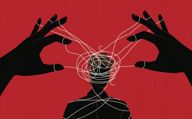 Brainwashing ilustracija